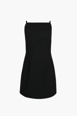 Fashion Sandy Liang Aberdeen Dress In Black