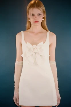 Store Sandy Liang Arden Dress In Cream
