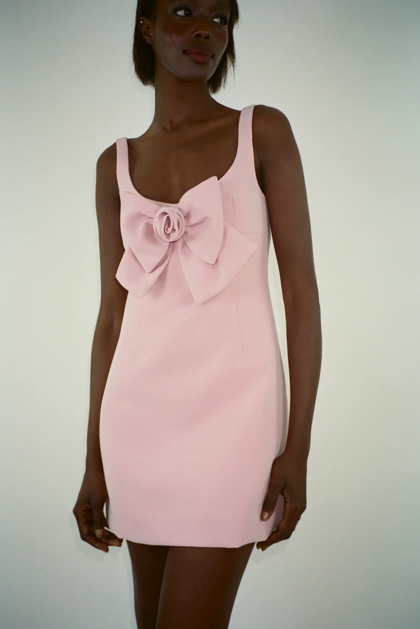 Cheap Sandy Liang Arden Dress In Pink