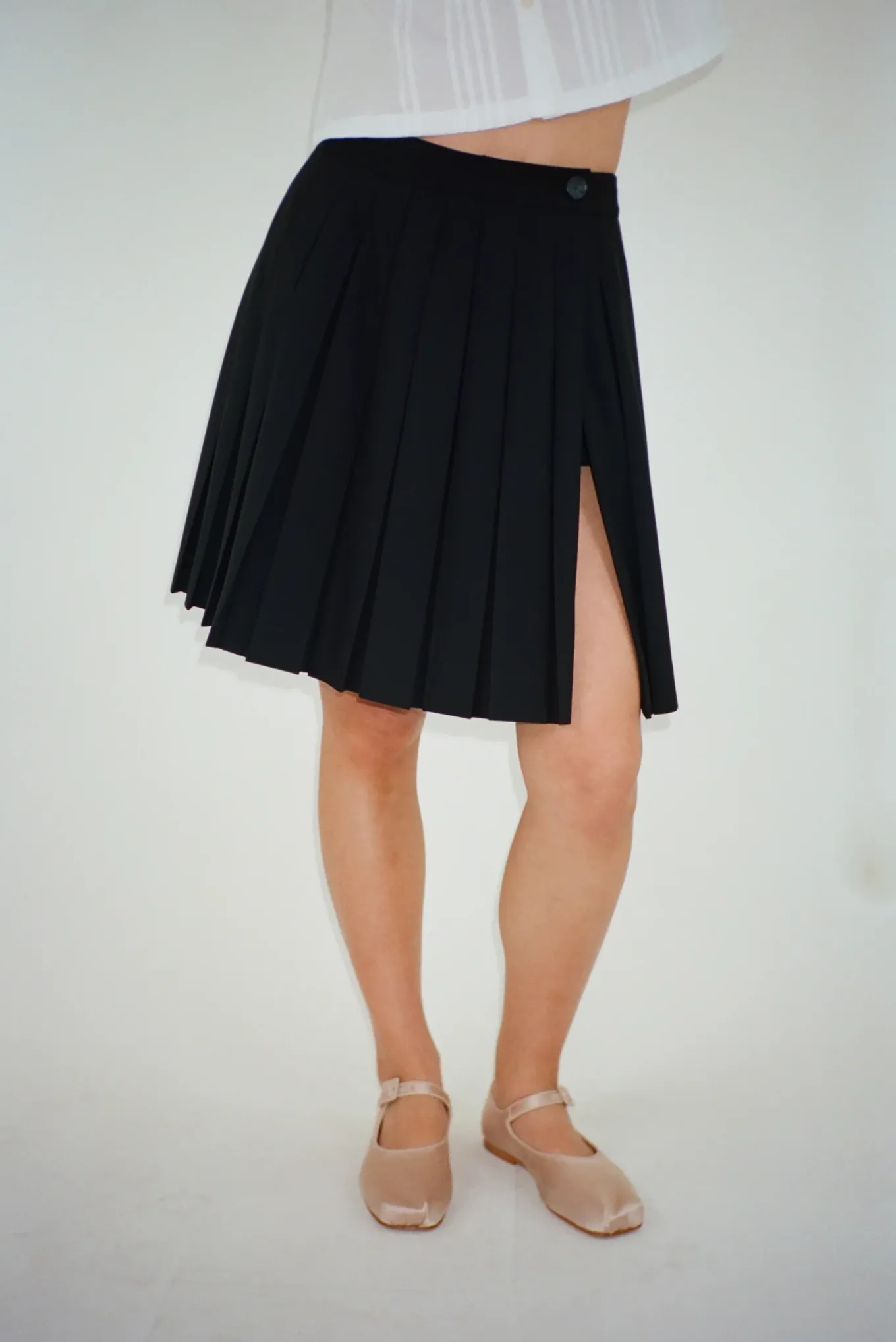 Cheap Sandy Liang Astra Skort In Black