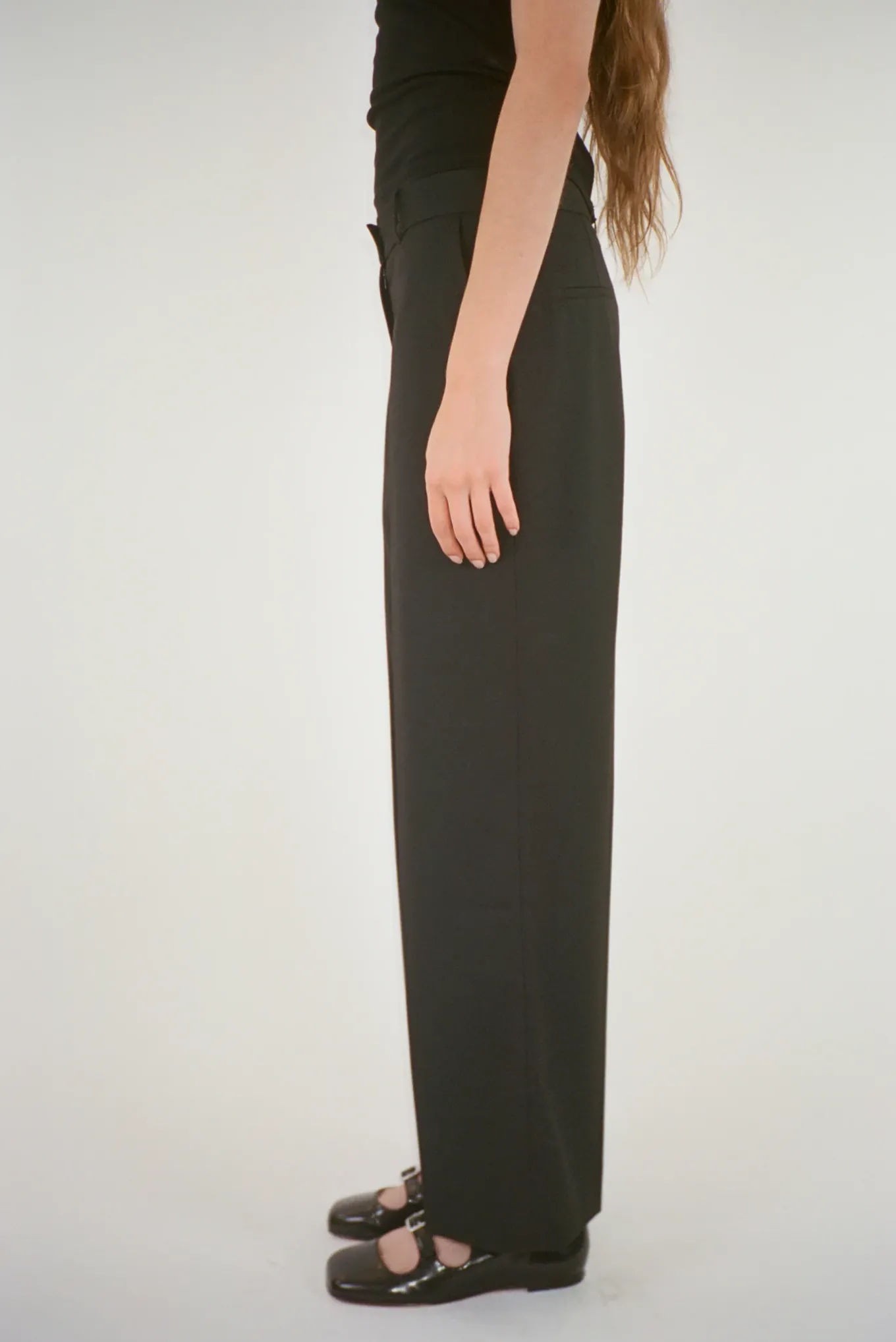 Cheap Sandy Liang Boxy Pant In Black