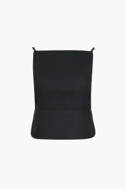 Cheap Sandy Liang Brando Top In Black