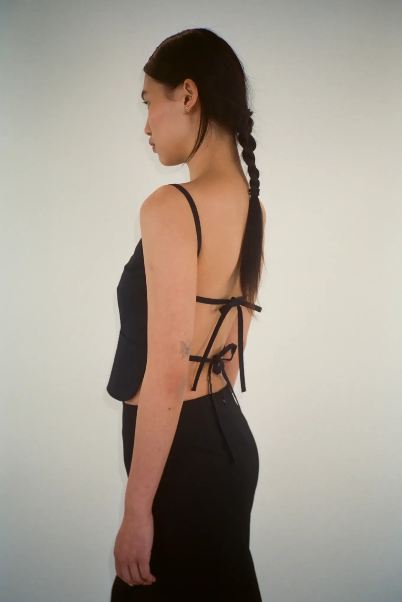 Cheap Sandy Liang Brando Top In Black