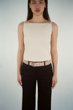 Sale Sandy Liang Brando Top In Natural