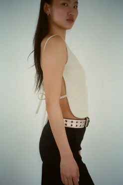 Sale Sandy Liang Brando Top In Natural