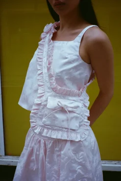 Cheap Sandy Liang Carry Top In Ballet