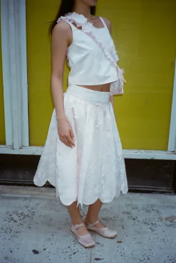Cheap Sandy Liang Carry Top In Ballet