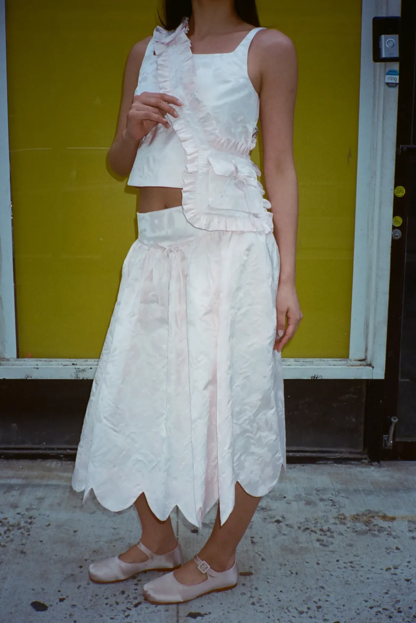 Cheap Sandy Liang Carry Top In Ballet