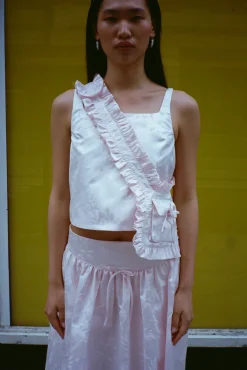 Cheap Sandy Liang Carry Top In Ballet