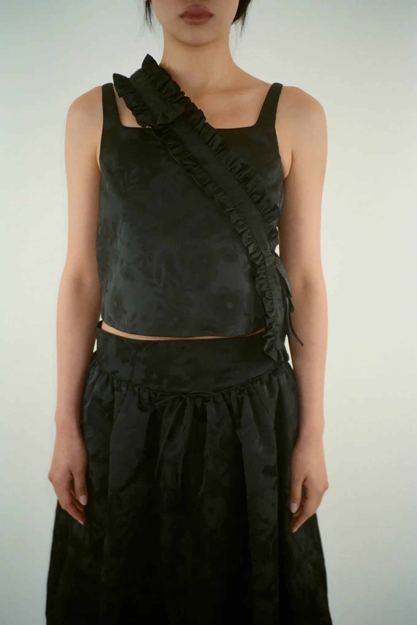 Clearance Sandy Liang Carry Top In Black