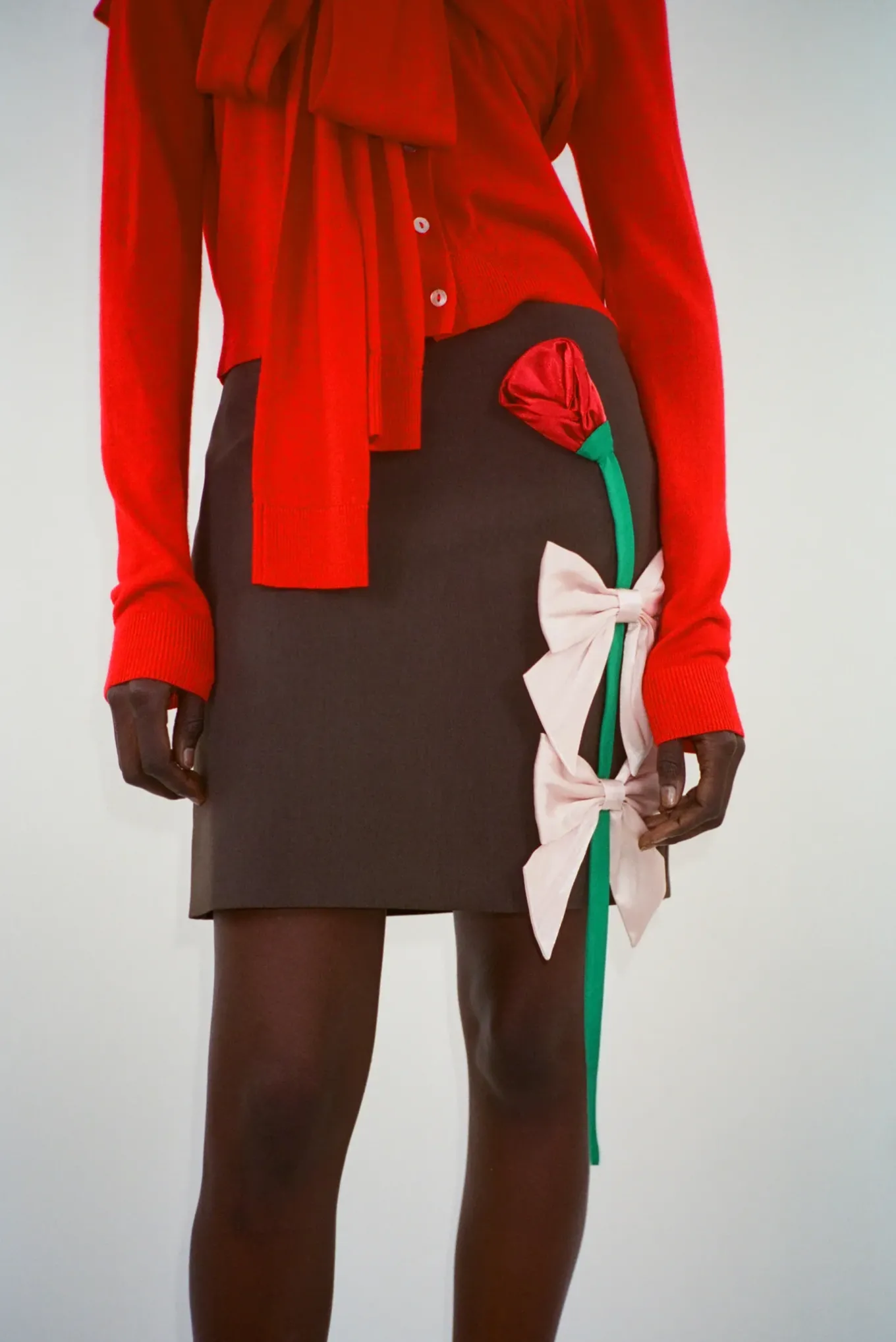 Shop Sandy Liang Castle Skirt