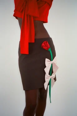 Shop Sandy Liang Castle Skirt
