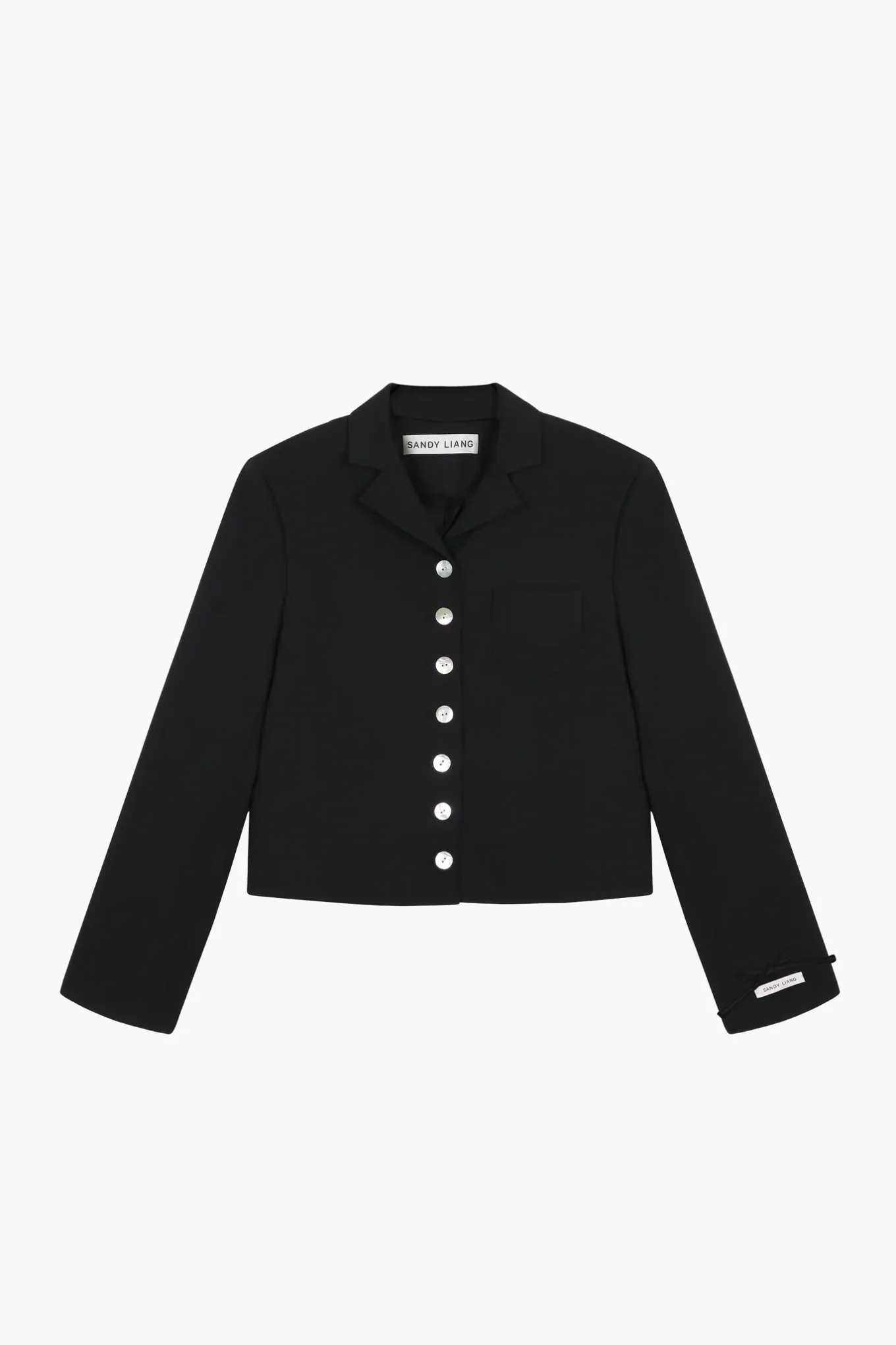 Best Sandy Liang Charm Jacket In Black