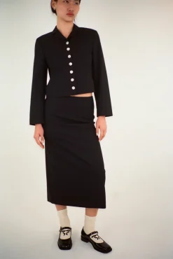 Best Sandy Liang Charm Jacket In Black