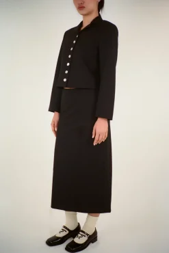 Best Sandy Liang Charm Jacket In Black