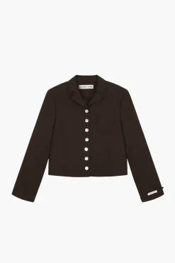 Flash Sale Sandy Liang Charm Jacket In Brown