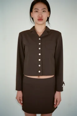 Flash Sale Sandy Liang Charm Jacket In Brown