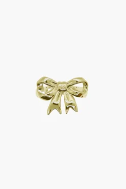 Sale Sandy Liang Cinta Ring In Gold Vermeil