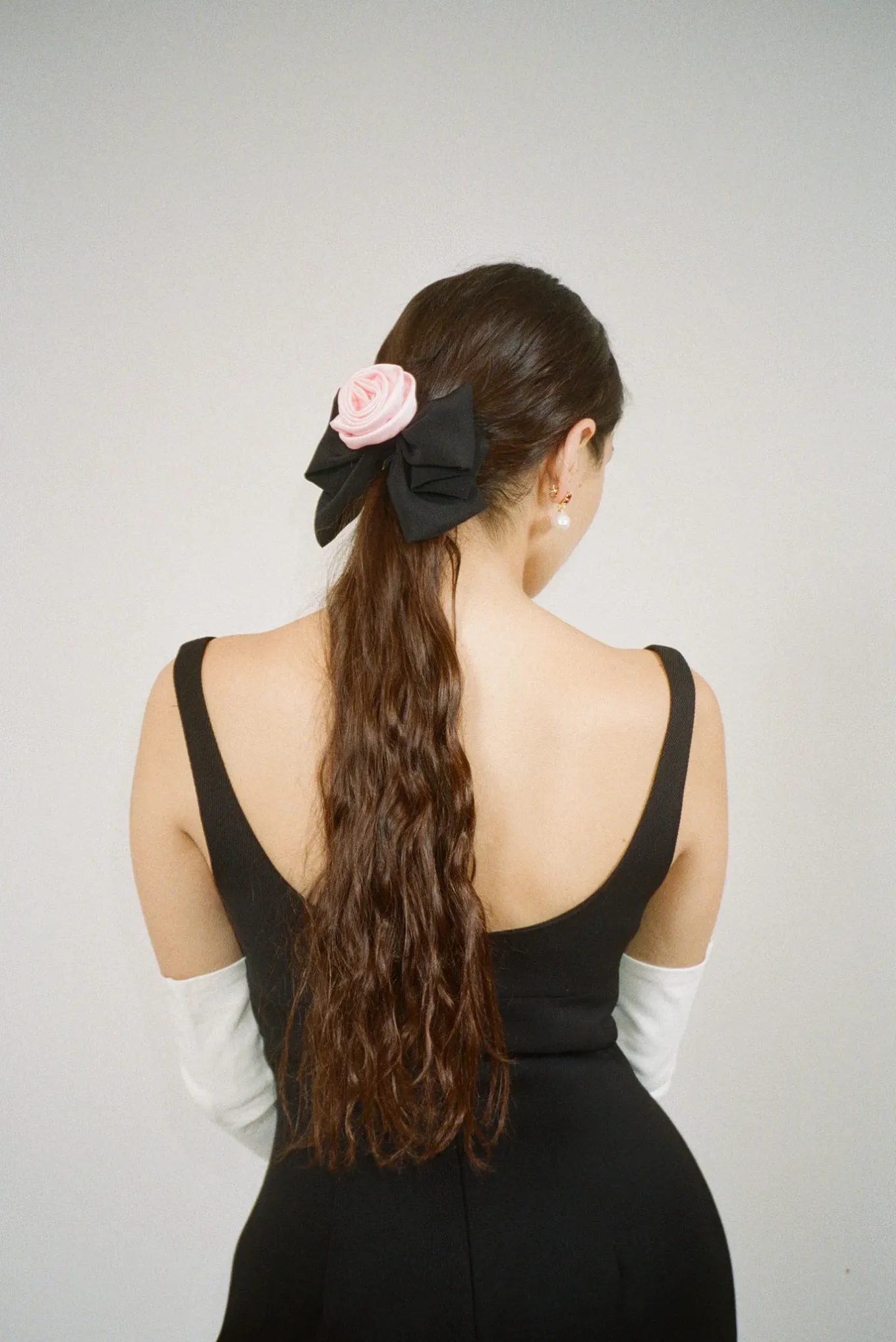 Best Sandy Liang Corsage Hair Bow In Pink