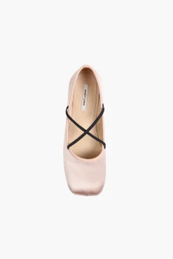 Best Sandy Liang Criss Cross Pointe In Ballet Satin