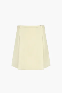 Cheap Sandy Liang Dart Skirt In Butter