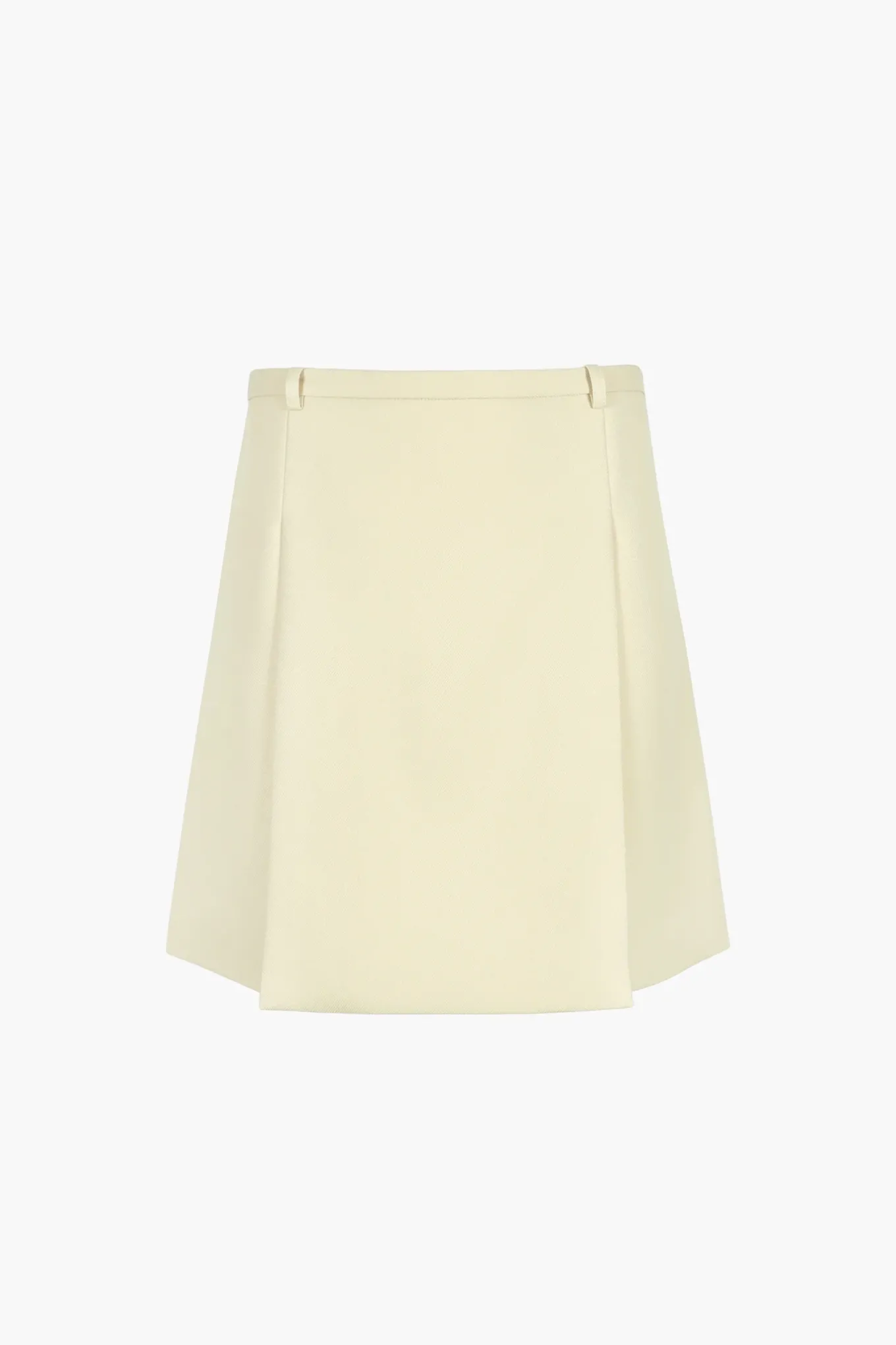 Cheap Sandy Liang Dart Skirt In Butter