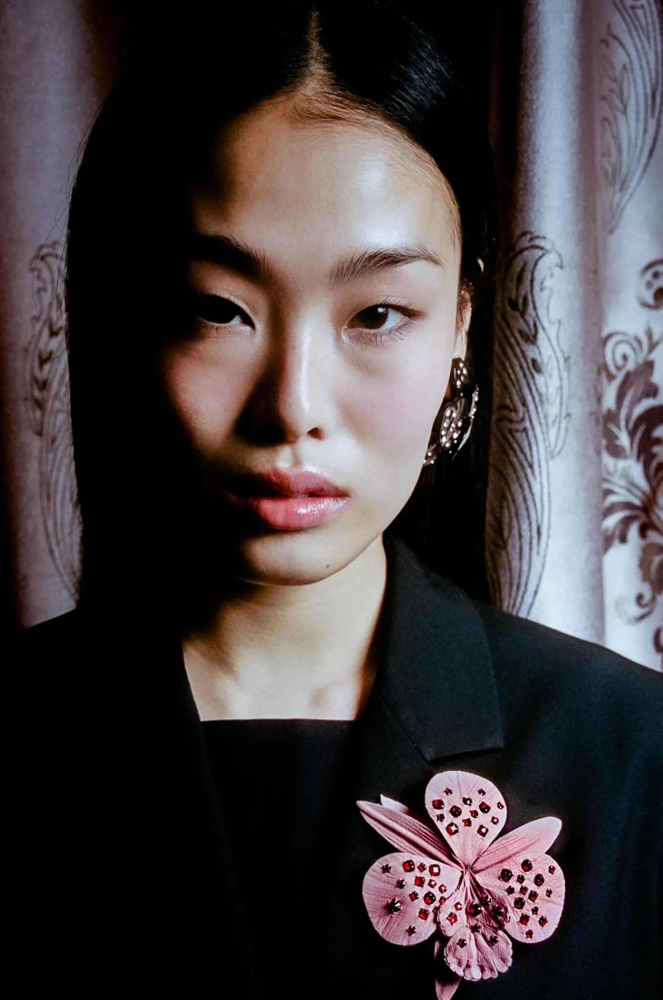 Fashion Sandy Liang Dendrobium Clip In Pink