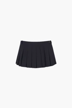 Cheap Sandy Liang Franc Skort In Dark Navy