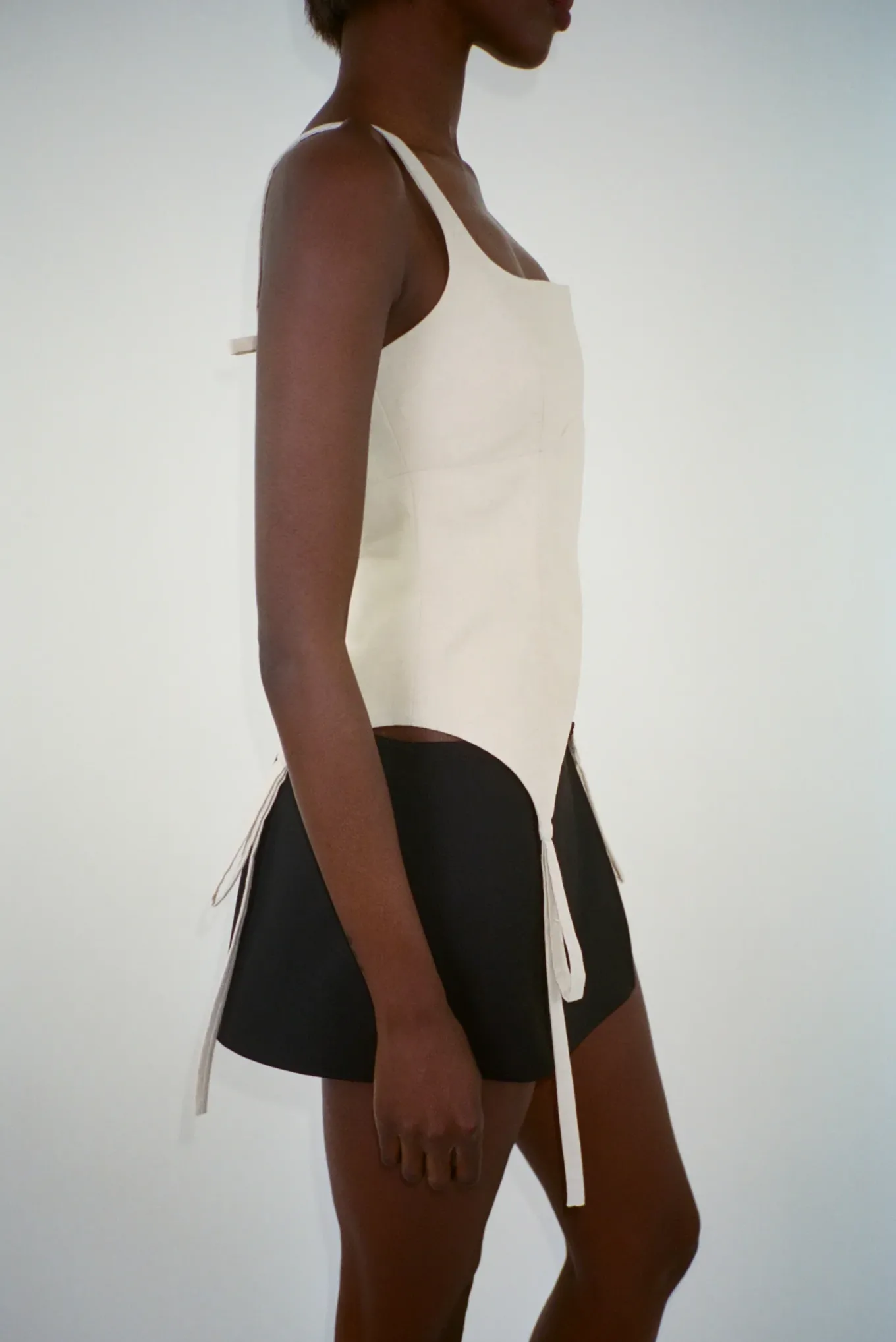 Shop Sandy Liang Goto Skort In Black