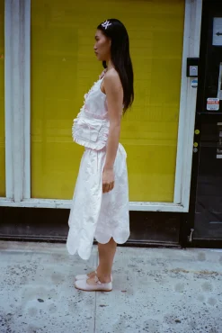 Cheap Sandy Liang Greta Skirt In Ballet