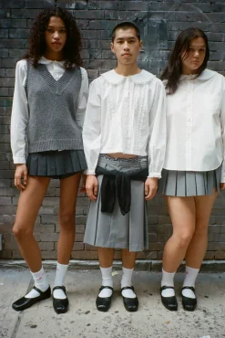 Shop Sandy Liang Grove Top In White