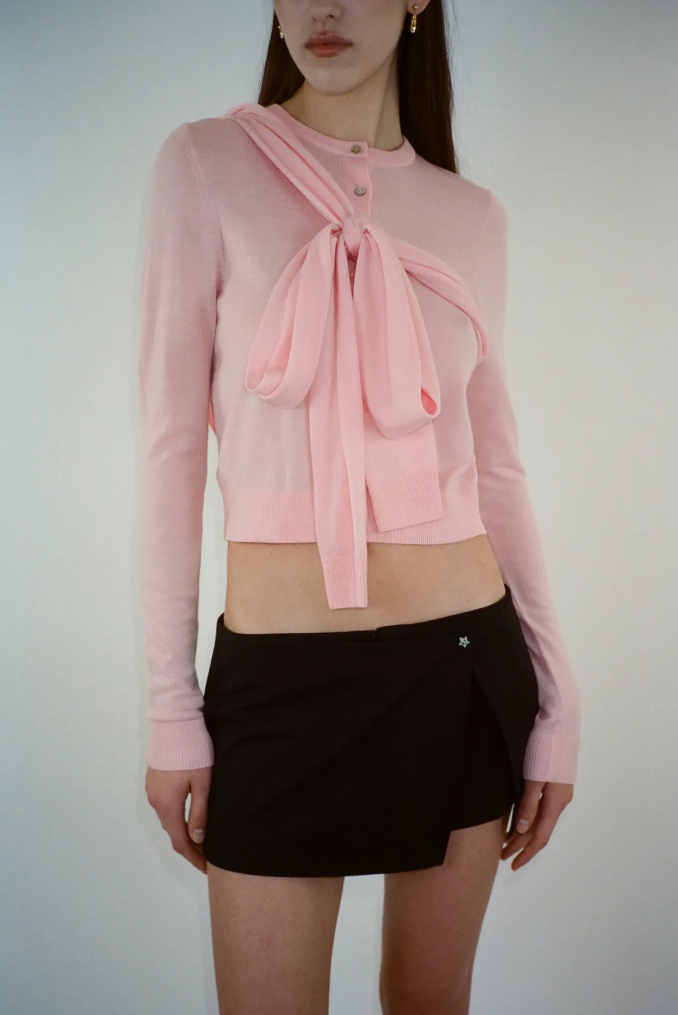 Best Sale Sandy Liang Hermit Cardigan In Pink
