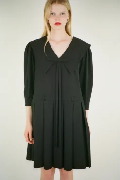 Cheap Sandy Liang Kismet Dress In Black