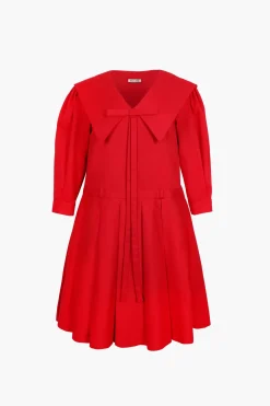 Best Sale Sandy Liang Kismet Dress In Red
