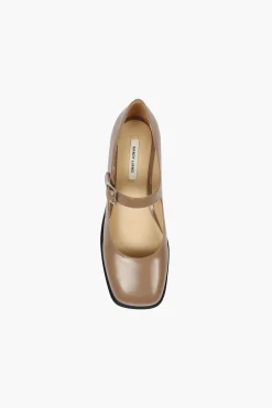 Store Sandy Liang Mj 35 In Taupe Spazzolato