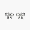 Cheap Sandy Liang Monyo Hoops In Silver