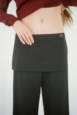Best Sale Sandy Liang Mott Pant In Black