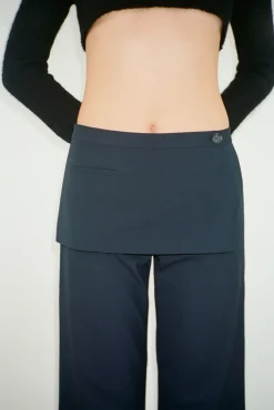 New Sandy Liang Mott Pant In Navy