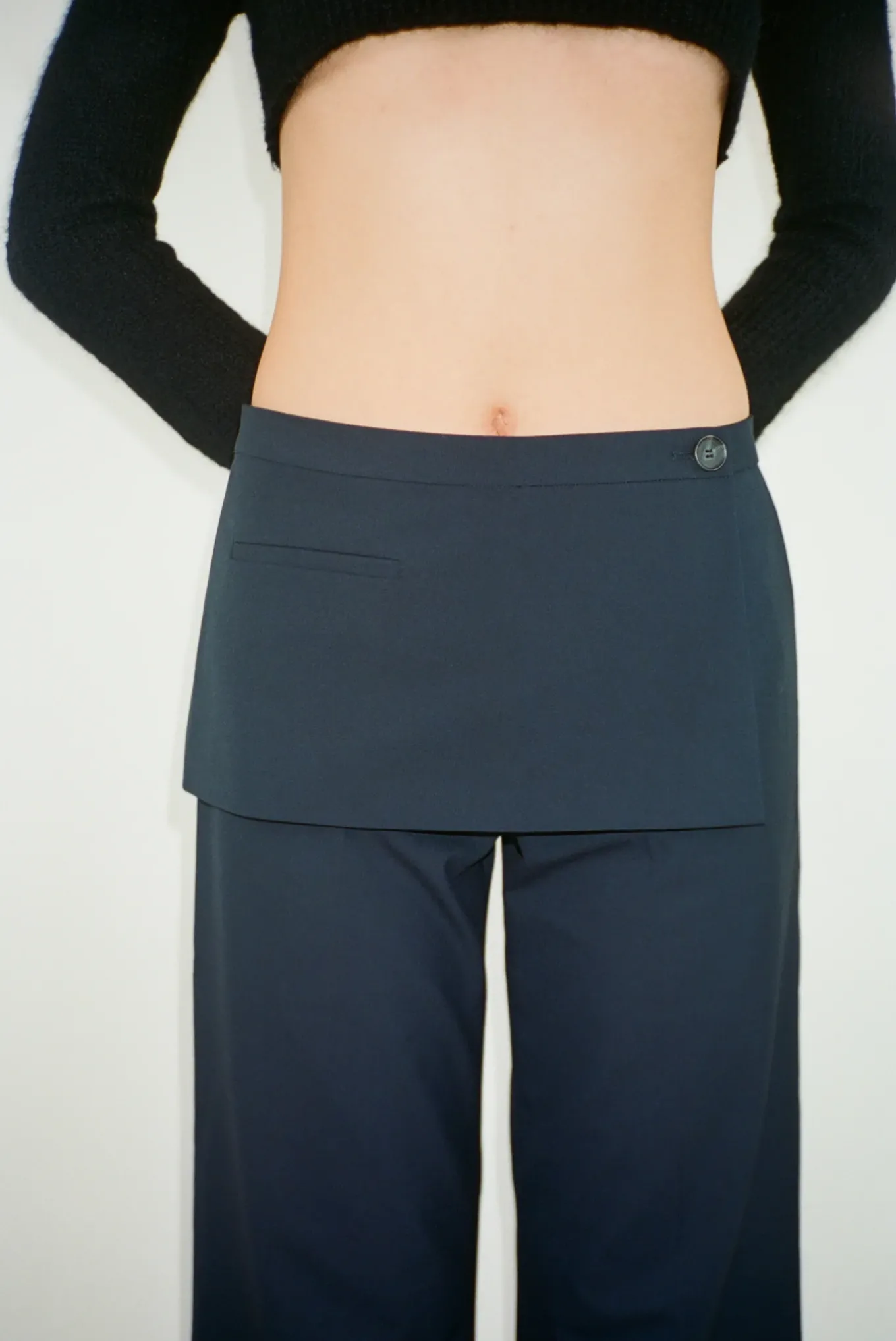 New Sandy Liang Mott Pant In Navy