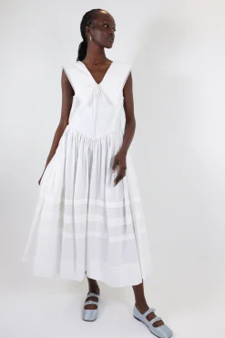Flash Sale Sandy Liang Opa Dress In White