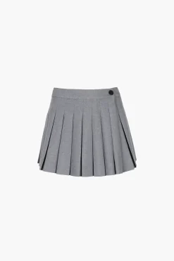 Store Sandy Liang Paris Skort In Grey