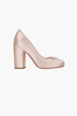 Best Sale Sandy Liang Pointe Pump 100 In Ballet Satin