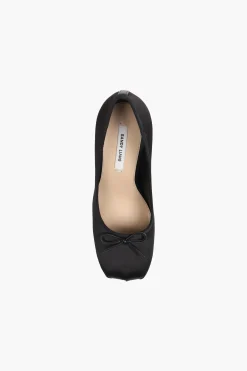 Cheap Sandy Liang Pointe Pump 100 In Black Satin