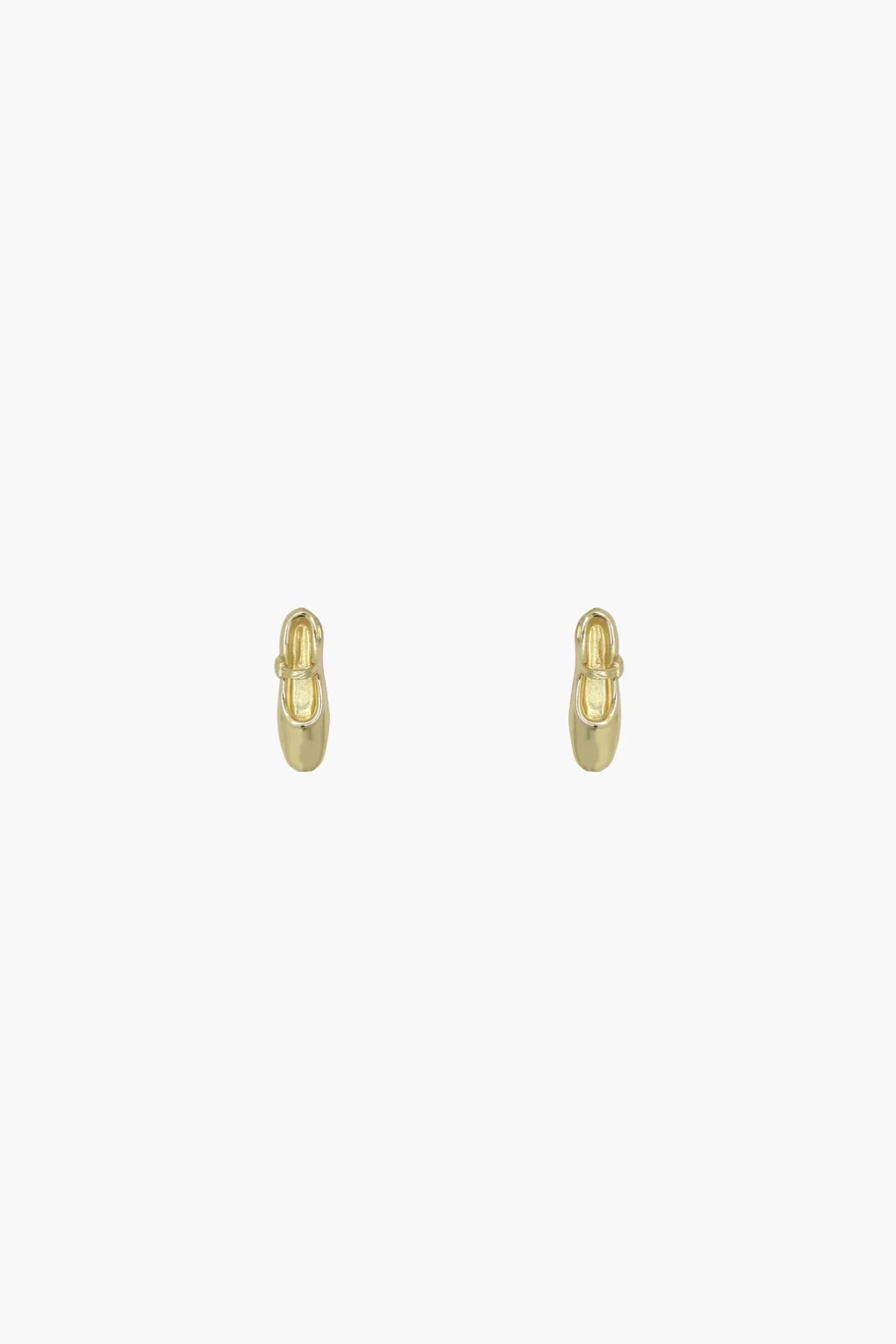 New Sandy Liang Pointe Studs In Gold Vermeil