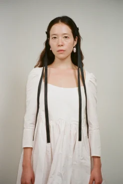 Discount Sandy Liang Recital Headband In Black