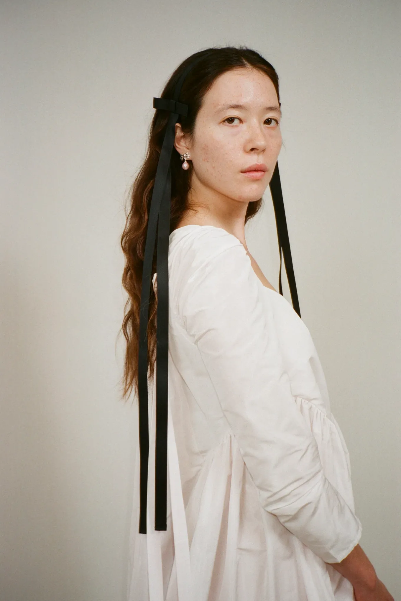Discount Sandy Liang Recital Headband In Black