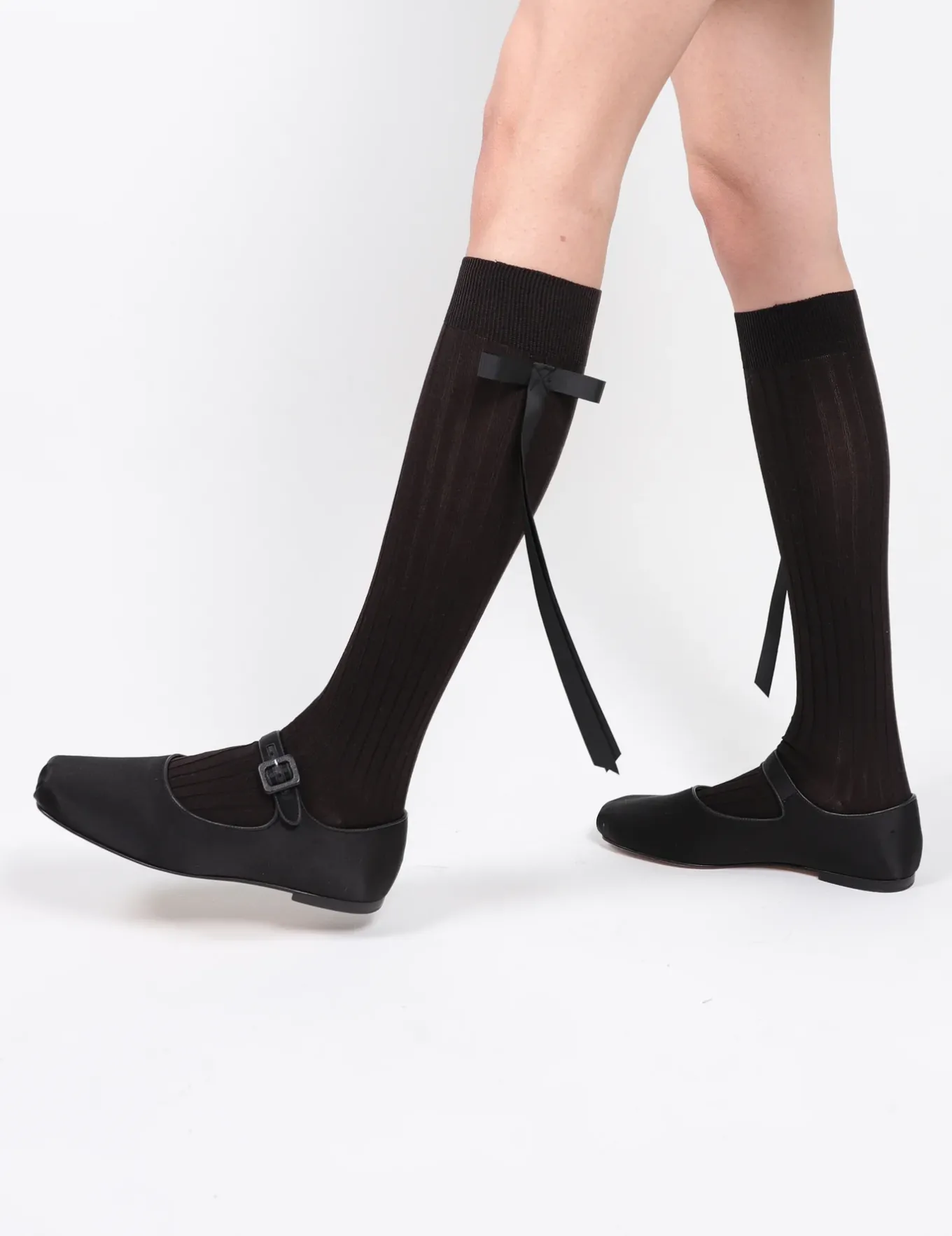 Outlet Sandy Liang Recital Socks In Black