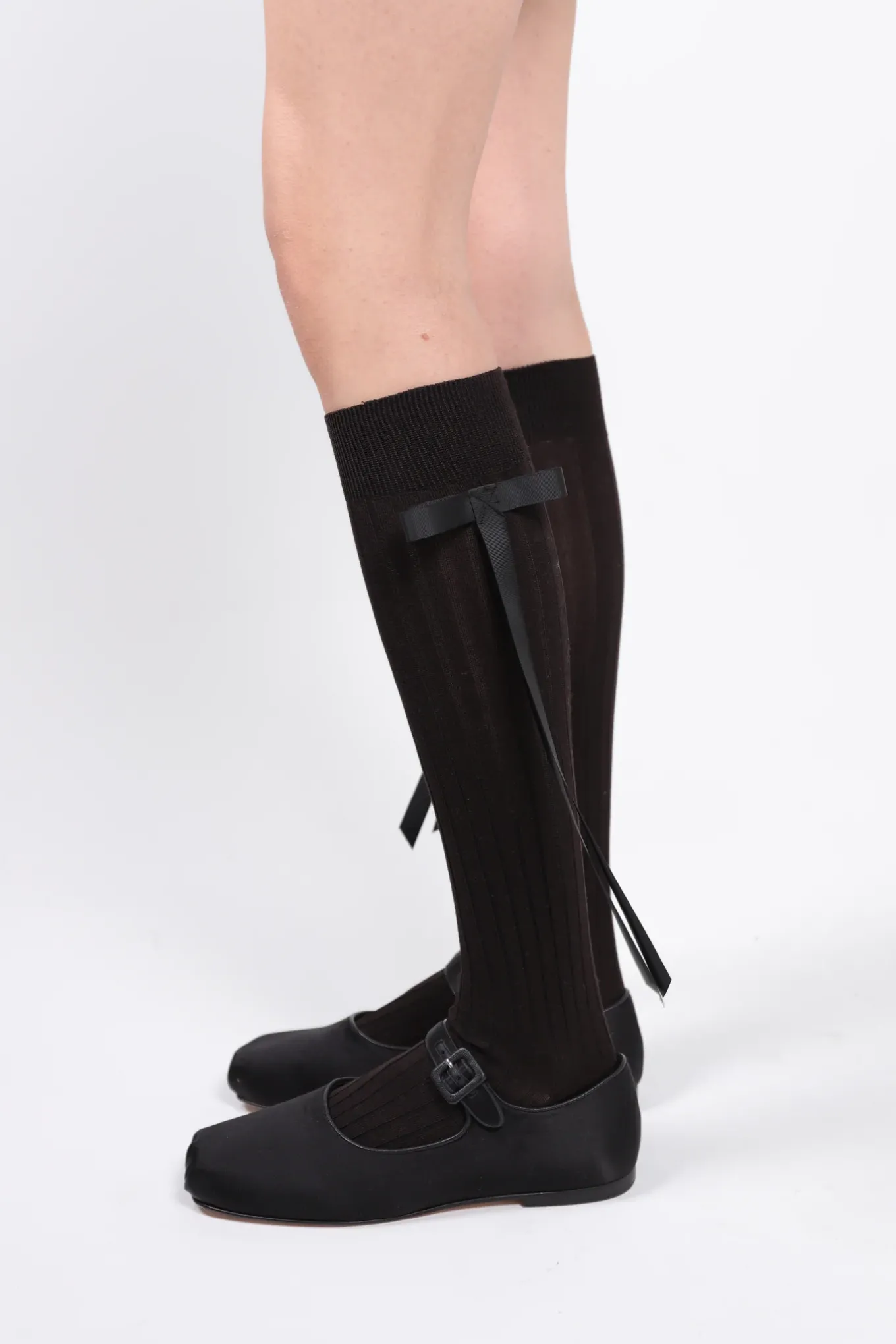 Outlet Sandy Liang Recital Socks In Black