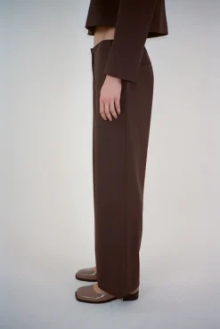 Flash Sale Sandy Liang Ride Pant In Brown