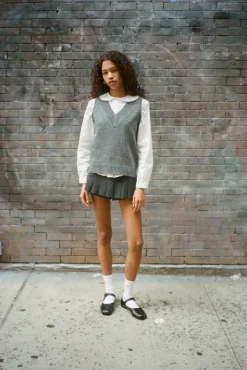 Flash Sale Sandy Liang Rover Vest In Sidewalk